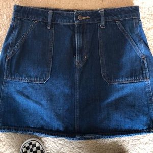 Denim skirt